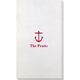 Nautical Anchor Bamboo Luxe Guest Towels Image 3 of 3